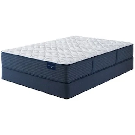 Queen 11 1/2" Firm Wrapped Coil Mattress and 9" High Profile Foundation